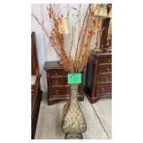 METAL DECORATOR FLOOR VASE METAL DECORATOR FLOOR VASE