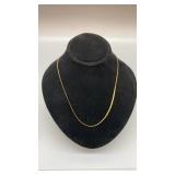 14K GOLD (STAMPED ITALY) NECKLACE 14K GOLD (STAMPED ITALY) NECKLACE