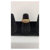 14K GOLD RING SETTING - NO STONES 14K GOLD RING SETTING - NO STONES