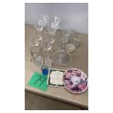 MISC GLASSWARE LOT MISC GLASSWARE LOT