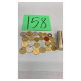LOT OF ASSORTED COINS LOT OF ASSORTED COINS
