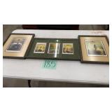 LOT OF 3 FRAMED MERMAID PICTURES LOT OF 3 FRAMED MERMAID PICTURES