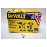 DEWALT DRILL/DRIVER/IMPACT DRIVER COMBO KIT