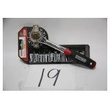 CRAFTSMAN 10PC SOCKET WRENCH SET 3/8' DRIVE