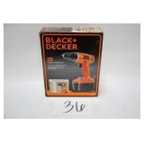 BLACK & DECKER 18V CORDLESS DRILL/DRIVER