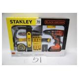 STANLEY / BLACK & DECKER 70PC TOOL SET