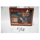 BLACK & DECKER 12V DRILL/DRIVER