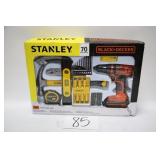 STANLEY / BLACK & DECKER 70PC TOOL SET