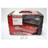 CRAFTSMAN 240PC MECHANICS TOOL SET W/ STORAGE