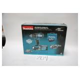 MAKITA 18V CORDLESS DRIVER=DRILL KIT