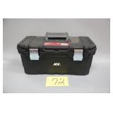 NEW ACE 20" BLACK PLASTIC TOOL BOX