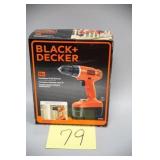 BLACK & DECKER 18V DRILL DRIVER