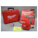 MISC MILWAUKEE LOT-M12 BATTERY, CHARGER, CASE ONLY