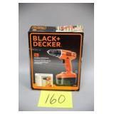 BLACK & DECKER 18V CORDLESS DRILL