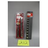 LOT OF 2 NEW CRAFTSMAN SOCKET SETS