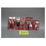 LOT OF 4 NEW PACKS OF UTILITY KNIVES