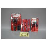 LOT OF 3 NEW CRAFTSMAN SCREWDRIVER SETS