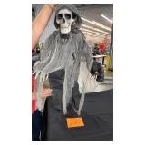 BATTERY OPERATED HANGING SKELETON DECOR