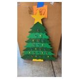 NEW CHRISTMAS TREE ADVENT CALENDAR