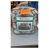 WAVERLY 3PC KING COMFORTER SET IN BAG