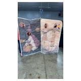 LOT OF 2 PHOTO BANNERS