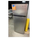 THOMSON 7.5cu ft STAINLESS REFRIGERATOR AS IS