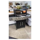 NEW BLACK & STAINLESS GAS GRILL