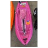 LIFETIME PINK WAVE YOUTH KAYAK W/ PADDLE