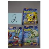 LOT OF 3 SPONGEBOB HOT WHEELS