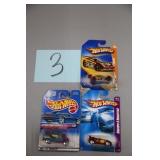 LOT OF 3 HOT WHEELS