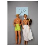 LOT OF 2 BARBIES (1966 & 1968)