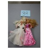 LOT OF 2 1966 BARBIES