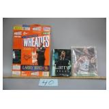 3PC LOT LARRY BIRD ITEMS