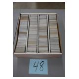 LARGE LOT OF ASSORTED SPORTS CARDS (APPROX 3,000)