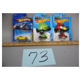 LOT OF 3 HOT WHEELS