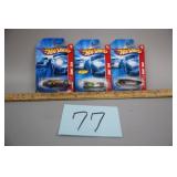 LOT OF 3 HOT WHEELS