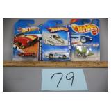 LOT OF 3 HOT WHEELS