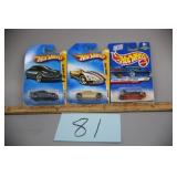 LOT OF 3 HOT WHEELS