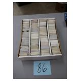 LARGE LOT OF ASSORTED SPORTS CARDS (APPROX 3,000)