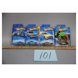 LOT OF 4 HOT WHEELS