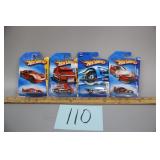 LOT OF 4 HOT WHEELS