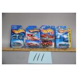 LOT OF 4 HOT WHEELS