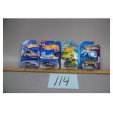 LOT OF 4 HOT WHEELS