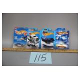 LOT OF 4 HOT WHEELS