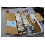 LARGE LOT OF ASSORTED SPORTS CARDS (5 BOXES)