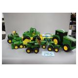 LOT OF JOHN DEERE KIDS TOYS