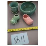 4PCS ANTIQUE POTTERY