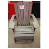 LIFETIME GREY ADIRONDACK CHAIR