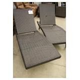 LOT OF 2 ALL WEATHER CHAISE LOUNGES