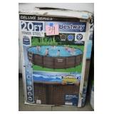 BESTWAY DELUXE SERIES 20FT POWER STEEL POOL SET
